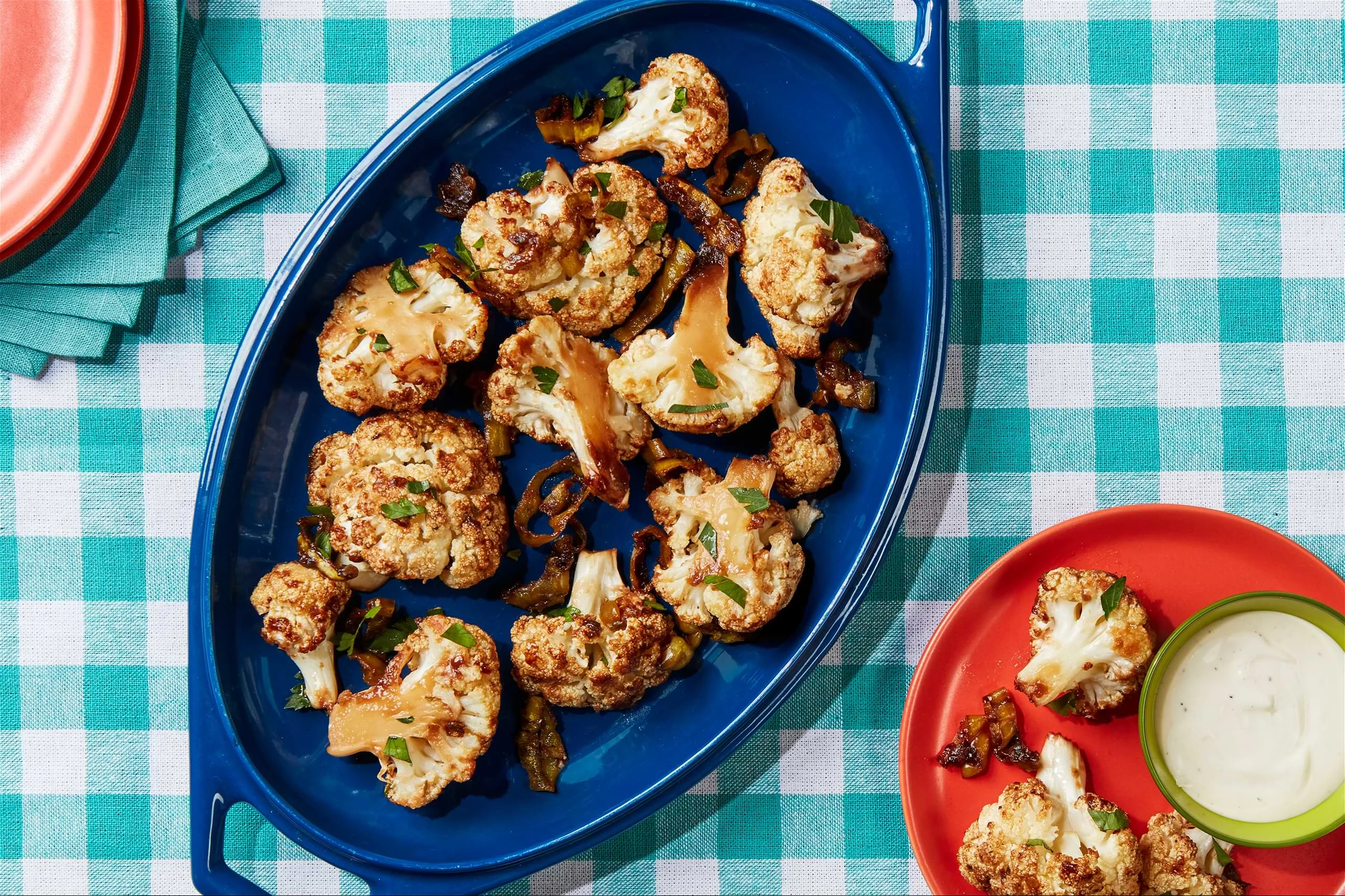 Mississippi Roasted Cauliflower Bites image